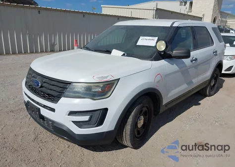 2016 Ford Police Interceptor from USA, damaged, VIN 1FM5K8AR4GGB96985